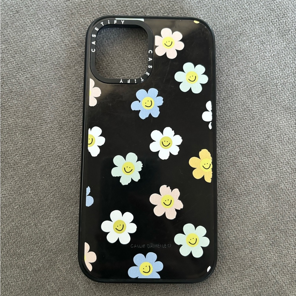 iPhone 12 Pro Max Casetify phone case with flowers